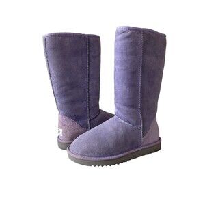 UGG Australia Classic Tall 7 Lavender Purple Festival Suede Sheepskin Retired!